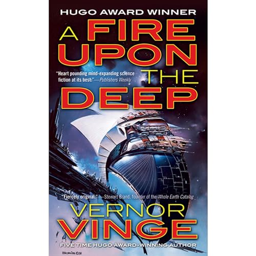 A Fire Upon the Deep audiobook cover
