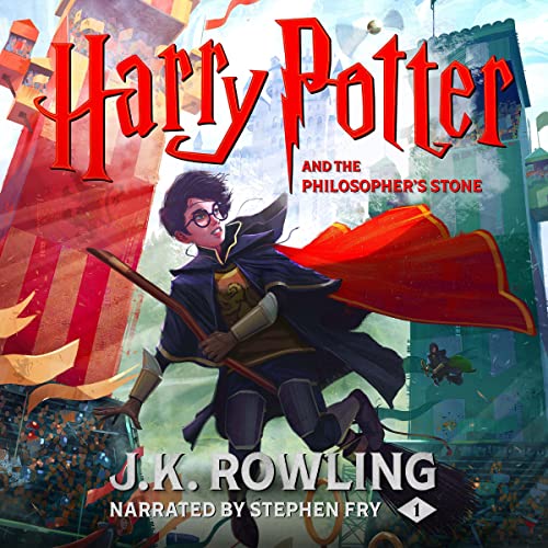 Harry Potter and the Sorcerer's Stone, Book 1 audiobook cover