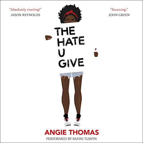 The Hate U Give audiobook cover